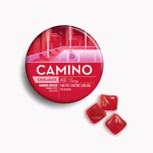 Camino Wild Cherry "Exhilarate" Gummies