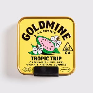 Goldmine Gummies Tropic Trip Guava & Hibiscus Tin
