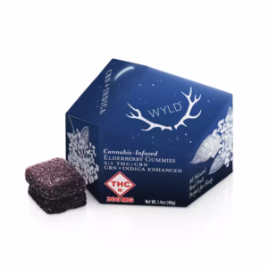 HIGH DOSE Elderberry 3:1 CBN + Indica Enhanced Gummies