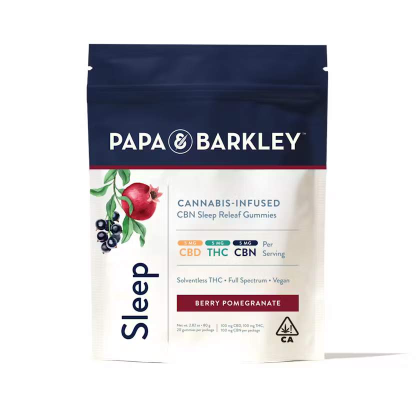 Berry Pomegranate Sleep Releaf Gummies