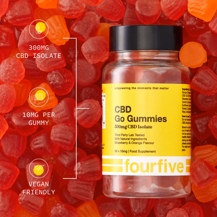 Fourfive CBD Gummies 10mg 30 Gummies
