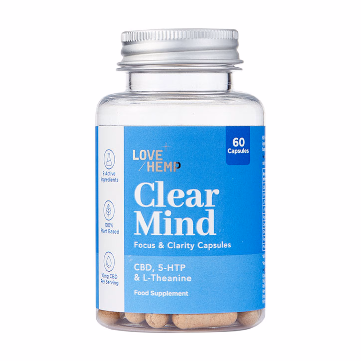 Love Hemp Clear Mind 300mg CBD Cold Press 30 Gummies