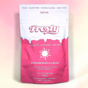 Morning Delta 9 THC Gummies - Strawberries N' Cream (1000mg)